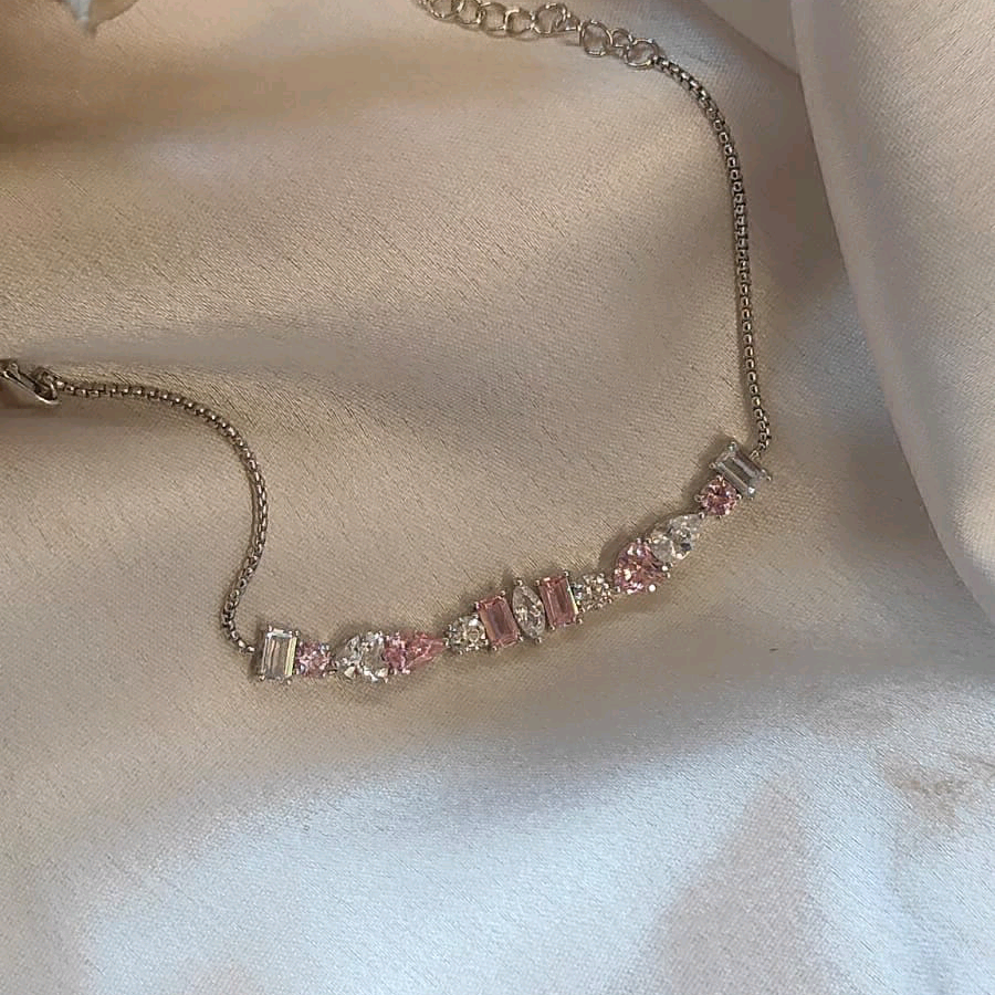 Gemstone Tennis Bracelet 